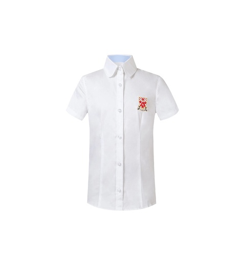 Girl's Short-Sleeved Blouse Thin